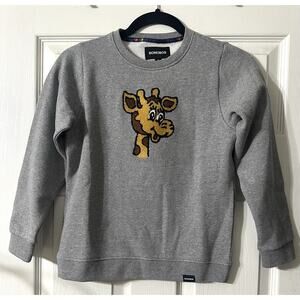 Kids Geoffrey Long Sleeve Crewneck Graphic Sweatshirt Size 10